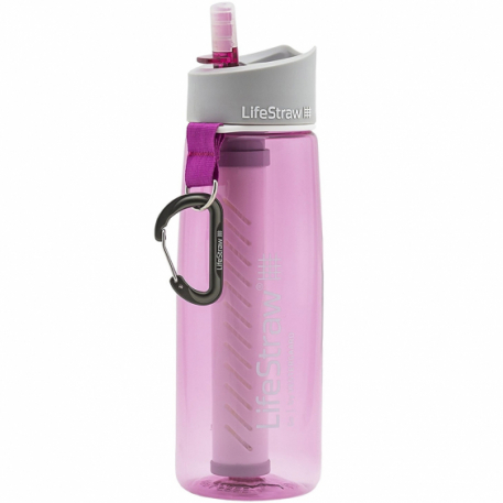 Фляга із фільтром для води LifeStraw Go 2-stage pink