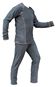 Термобілизна чоловіча комплект Tramp Comfort Fleece grey - TRUF-002-grey - фото 1