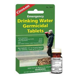 Обеззараживающие таблетки для воды Coghlans Drinking Water Tablets Обеззараживающие таблетки для воды Coghlans Drinking Water Tablets
