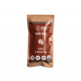 Батончик Raw Bar  КОКОС В ШОКОЛАДЕ James Cook