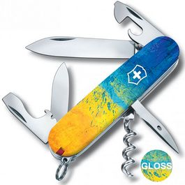 Нож Victorinox Spartan Ukraine Желто-синий