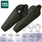 Спальний мішок Nordisk Knuth 0°C L Wide Forest Night Green (10721316-100) - DAS303774 - фото 3