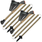 Палиці для скандинавської ходьби Gabel Nordic Bamboo Flash XTS (7009399200000) - DAS303679 - фото 2