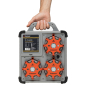 Комплект ліхтарів професійних Mactronic X-Flare (30 Lm) Red/Blue/Amber Recharg 12/220V (PSD0112) - DAS302492 - фото 10