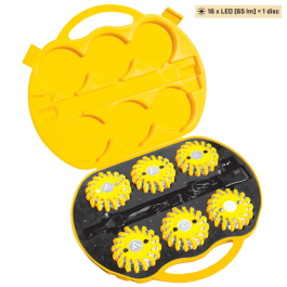 Комплект ліхтарів професійних Mactronic M-Flare (65 Lm) Yellow Magnet Synch Recharg 12/220V (PSD0016